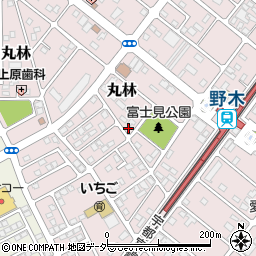 栃木県下都賀郡野木町丸林396-8周辺の地図