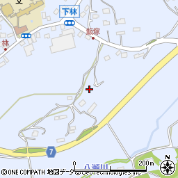 茨城県石岡市下林941周辺の地図