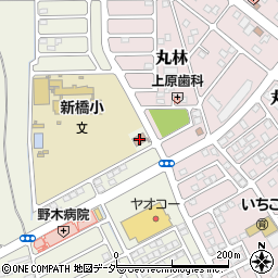 新橋児童館周辺の地図