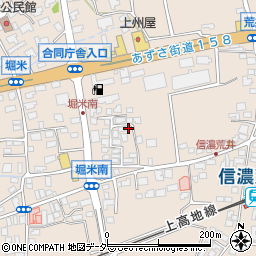 長野県松本市島立273周辺の地図