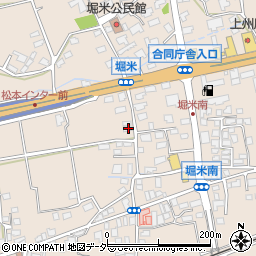 長野県松本市島立1559周辺の地図