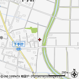 埼玉県深谷市下手計291周辺の地図