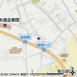 長野県佐久市跡部116周辺の地図