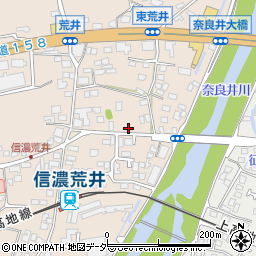 長野県松本市島立384周辺の地図