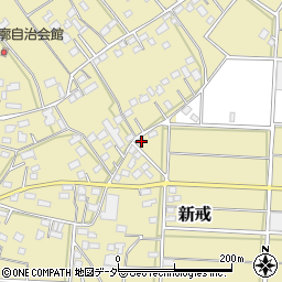 埼玉県深谷市新戒1477周辺の地図