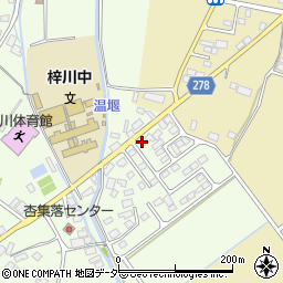 長野県松本市梓川梓857-3周辺の地図