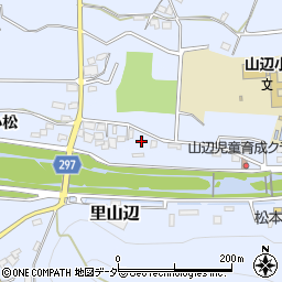長野県松本市入山辺13653-2周辺の地図