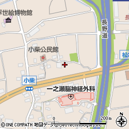 長野県松本市島立2125周辺の地図