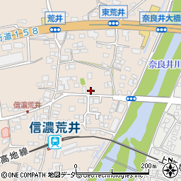 長野県松本市島立382周辺の地図