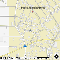 埼玉県深谷市新戒1520周辺の地図