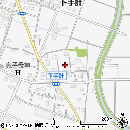 埼玉県深谷市下手計269周辺の地図