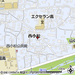 長野県松本市里山辺西小松4240-5周辺の地図