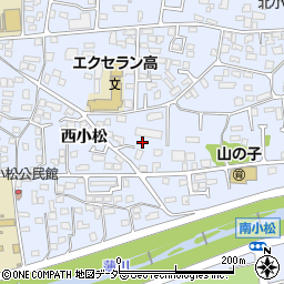 長野県松本市里山辺西小松4227周辺の地図