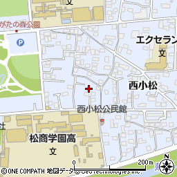 長野県松本市里山辺西小松4267周辺の地図