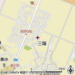 長野県佐久市三塚182周辺の地図