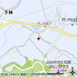 茨城県石岡市下林2604周辺の地図