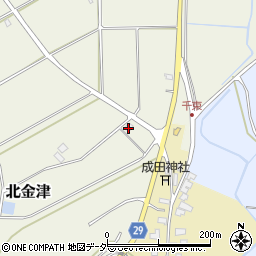福井県あわら市北金津周辺の地図