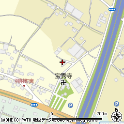 群馬県館林市羽附町551-6周辺の地図