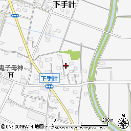 埼玉県深谷市下手計265周辺の地図