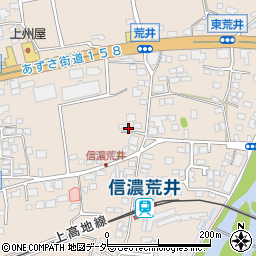 長野県松本市島立221周辺の地図