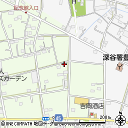 埼玉県深谷市上手計81周辺の地図