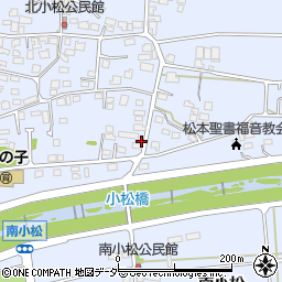 長野県松本市里山辺北小松3773周辺の地図