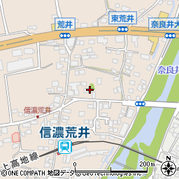 長野県松本市島立374周辺の地図