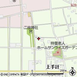 埼玉県深谷市上手計200周辺の地図