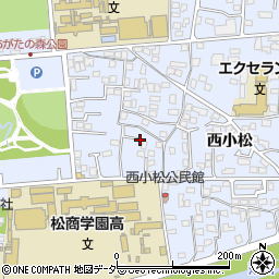 長野県松本市里山辺西小松4269周辺の地図