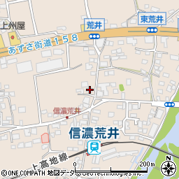 長野県松本市島立222周辺の地図