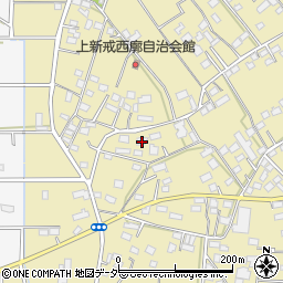 埼玉県深谷市新戒1504周辺の地図