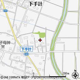埼玉県深谷市下手計264周辺の地図