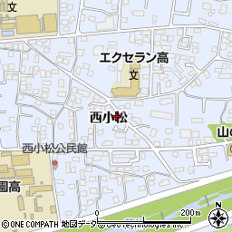 長野県松本市里山辺西小松4242周辺の地図