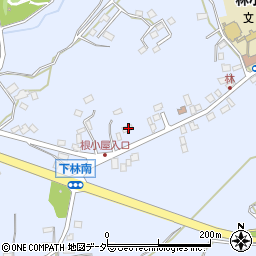茨城県石岡市下林711-3周辺の地図