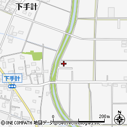 埼玉県深谷市下手計384周辺の地図