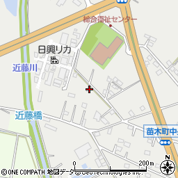 群馬県館林市苗木町2447-67周辺の地図