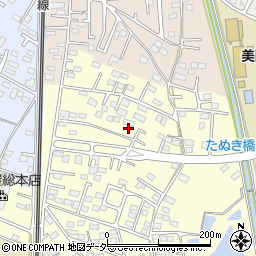 群馬県館林市堀工町1874-16周辺の地図