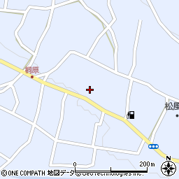 長野県松本市入山辺東桐原1537周辺の地図