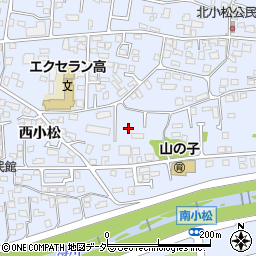 長野県松本市里山辺西小松4228-5周辺の地図