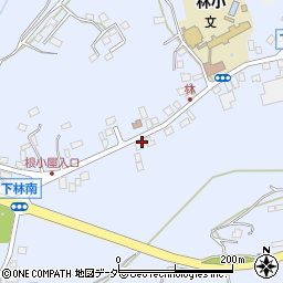 茨城県石岡市下林828-2周辺の地図