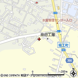 群馬県館林市堀工町973-18周辺の地図