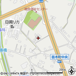 群馬県館林市苗木町2447-233周辺の地図