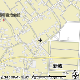 埼玉県深谷市新戒1371周辺の地図