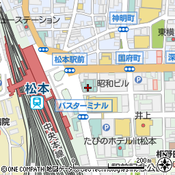 プレミアホテル－ＣＡＢＩＮ－松本周辺の地図