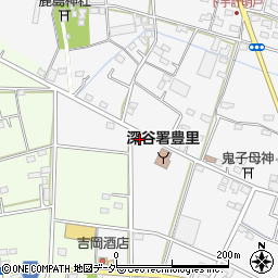 埼玉県深谷市下手計197周辺の地図
