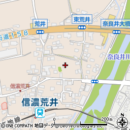 長野県松本市島立381周辺の地図