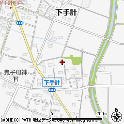 埼玉県深谷市下手計243周辺の地図