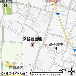 埼玉県深谷市下手計190周辺の地図