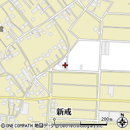 埼玉県深谷市新戒1345周辺の地図