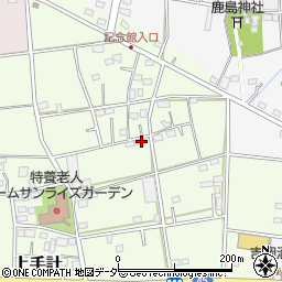 埼玉県深谷市上手計103周辺の地図